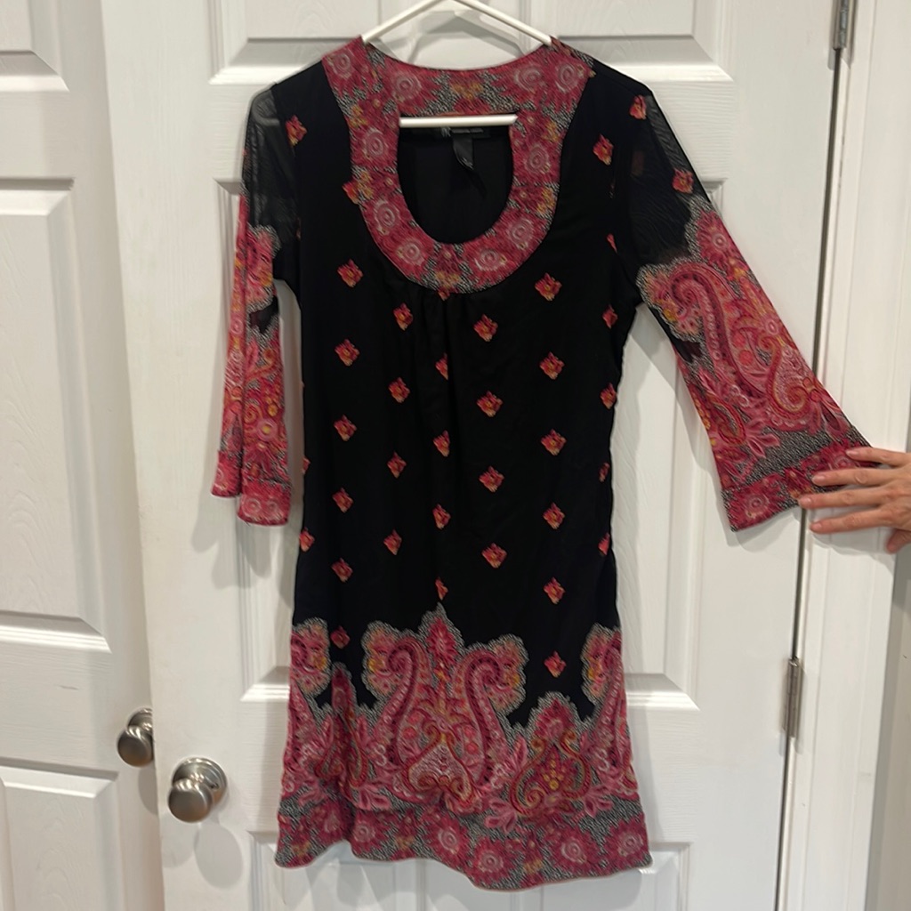 Inc Very Lightweight Tunic-Style Mini With Stretch